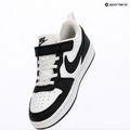 Gyermekcipő Nike Court Borough Low Recraft white/black 8