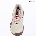 Női teniszcipő ASICS Gel-Resolution X Clay soft oat/dark aubergine 14