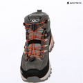 Gyermek túracipők CMP Rigel 2.0 Mid Waterproof grey/brick 9