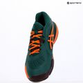 Férfi padelcipő Asics Gel-Resolution X Padel Jewel Green/Energy Orange 6