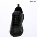 Férfi cipők Tommy Jeans Runn Leather triple black 9