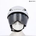 Kerékpáros sisak Giro Aerohead MIPS matte white silver 3