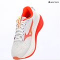 Női futócipők Mizuno Wave Rider 30 white/flamingo coral/lime pulp 10