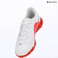 Gyermek focicipők Nike Jr. Tiempo Maestro Club White/Bright Crimson/Blur 8