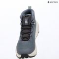 Női kirándulócipők Salomon Genesis Mid GTX grisaille/green milieu 15