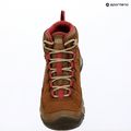 Női túracipők KEEN Targhee IV Mid Wp bison/beaujolais 15