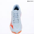 Női röplabda cipő Mizuno Wave Lightning Pro blue finch/lava orange/flamingo coral 15