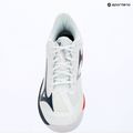 Férfi teniszcipő Mizuno Wave Exceed Court AC white/insignia blue/orange 14