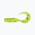 Puha csali Relax Twister VR1 Standard 8 db. Chartreuse / Fekete csillogás VR1-TS