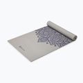 Jógaszőnyeg Gaiam Sustained Yoga grey sundial flower 3