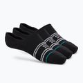 Stance Basic No Show zokni 3 pár fekete