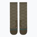 Zokni Stance Digzig Light Crew olive 2