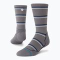 Zokni Stance Multistripe Run Ribbed Crew dark grey