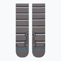 Zokni Stance Multistripe Run Ribbed Crew dark grey 2
