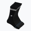 Zokni Stance Core Crew 6 pairs black