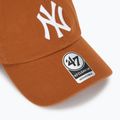 47 Márka MLB New York Yankees CLEAN UP égetett narancssárga baseball sapka 3