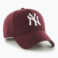 Baseballsapka 47 Brand MLB New York Yankees MVP dark maroon