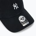 47 Márka MLB New York Yankees Base Runner sapka CLEAN UP fekete 3