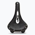 Kerékpár nyereg Brooks England Flyer Carved black