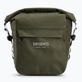Kerékpáros táska Brooks England Scape Pannier Small 10-13 l mud green 2