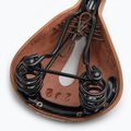 Kerékpár nyereg Brooks England Flyer Carved brown 7