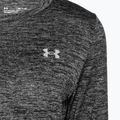 Női Under Armour Tech Crew Twist hosszú ujjú edzőruha fekete/metál ezüst 6