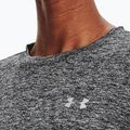 Női Under Armour Tech Crew Twist hosszú ujjú edzőruha fekete/metál ezüst 3