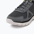 férfi cipő SKECHERS Track Bucolo charcoal/white/lime 7