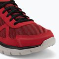 SKECHERS Track Bucolo piros/fekete férfi edzőcipő 7
