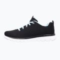 SKECHERS Graceful Get Connected női edzőcipő fekete/türkiz színben 2