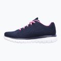 SKECHERS Graceful Get Connected női edzőcipő navy/hot pink 8