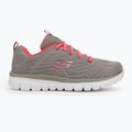 Női cipő SKECHERS Graceful Get Connected gray/coral 2