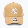 47 Márka MLB New York Yankees MVP világosbarna baseball sapka 2