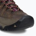 Női trekking cipő KEEN Targhee III Mid szürke 1023040 7