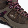 Női trekking cipő KEEN Targhee III Mid szürke 1023040 9