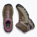 Női trekking cipő KEEN Targhee III Mid szürke 1023040 12