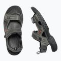 Keen Targhee III Open Toe férfi trekking szandál szürke 1022424 10