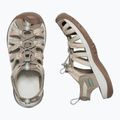 KEEN Whisper traupe/korall női trekking szandál 10