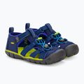 Gyermek szandál KEEN Seacamp II CNX blue depths/chartreuse 4