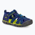 Junior szandál KEEN Seacamp II CNX blue depths/chartreuse