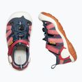 KEEN Knotch Creek gyermek túraszandál navy/stripes 10
