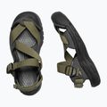 KEEN Zerraport II Military oliva/fekete férfi trekking szandál 10