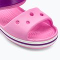 Crocs Crockband gyerek szandál szegfű/ametiszt 7