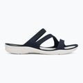 Női papucsok Crocs Swiftwater Sandal navy/white 2
