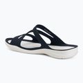 Női papucsok Crocs Swiftwater Sandal navy/white 3