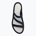 Női papucsok Crocs Swiftwater Sandal navy/white 5