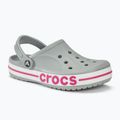 Papucs Crocs Bayaband Clog light grey/candy pink