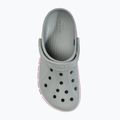 Papucs Crocs Bayaband Clog light grey/candy pink 6