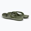 Flip-flopok Crocs Crocband Flip army green/white 3