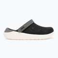 Crocs LiteRide Clog fekete/füstös flip-flopok 3